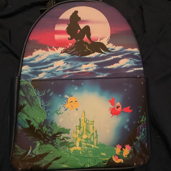 Disney little mermaid hot topic loungefly - Picture 1 of 3